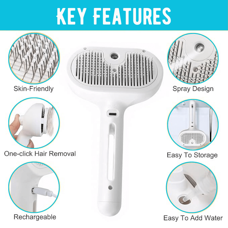 ThePetCo™ 3-in-1 GroomBrush